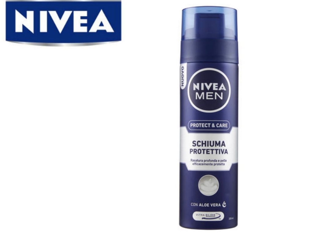 SCHIUMA BARBA NIVEA PROTETT.ML.200